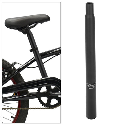 Aluminum Bicycle Seat Post Replacement for 27.2mm x 400mm Black (Road)
