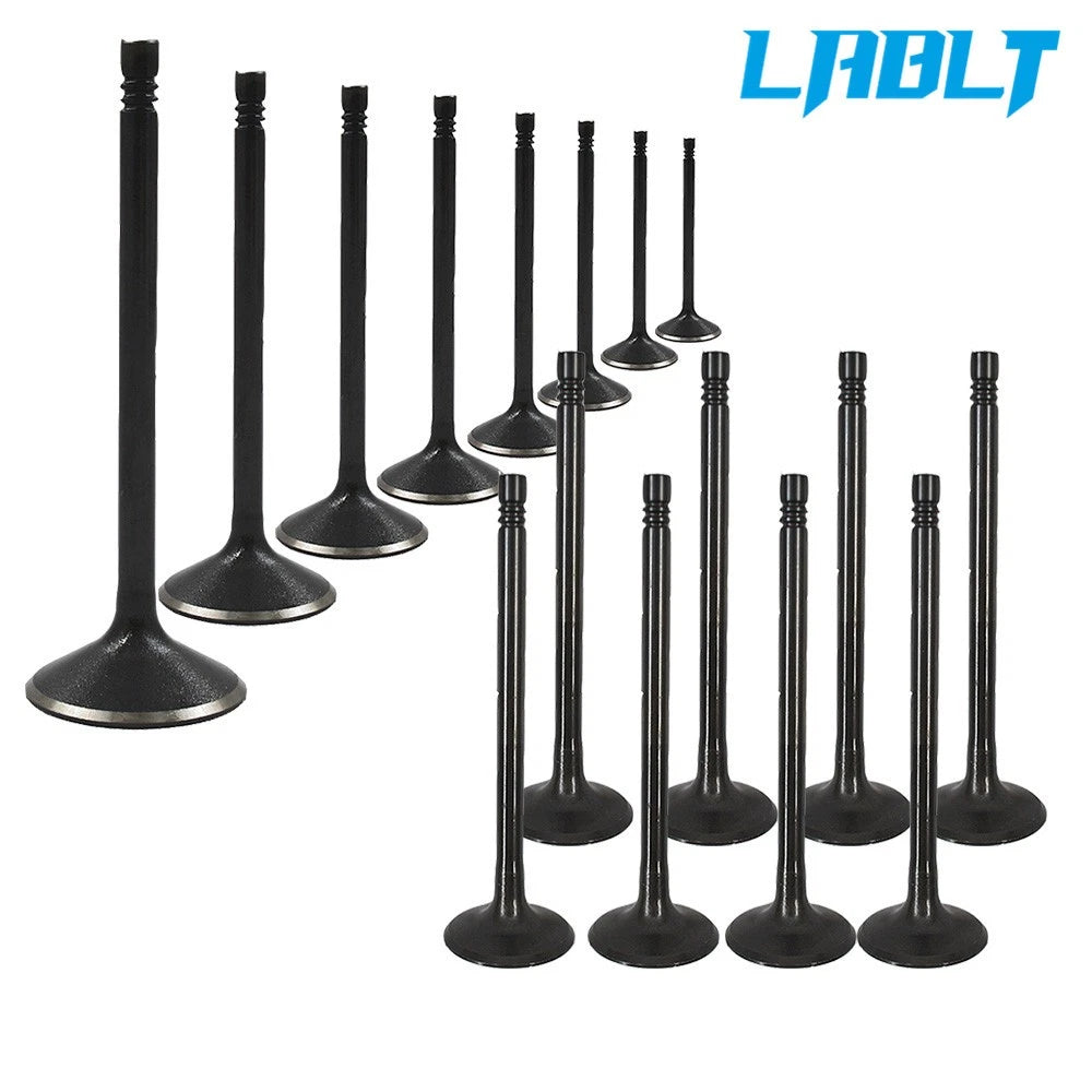 16pcs Intake Exhaust Engine Valves for GM ECOTEC 2.0 2.2 2.4 (2000–2010)