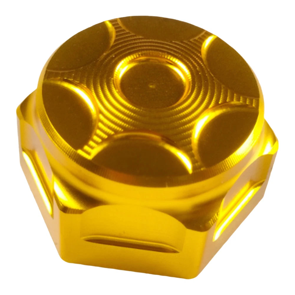 CNC Aluminum Alloy Upper Plate Screw Decorative Cover for Motorcycle Use