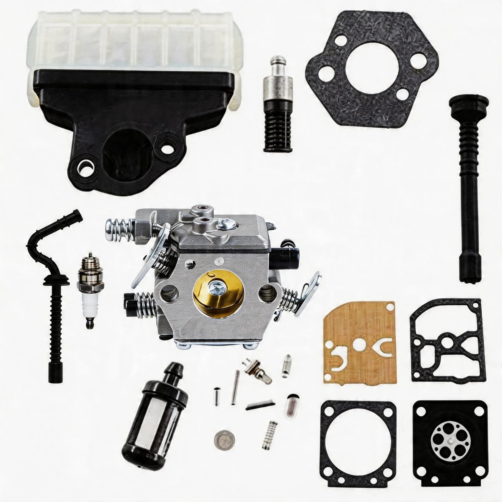 Carburetor Replacement Kit & Air Filter for MS210 MS230 MS250