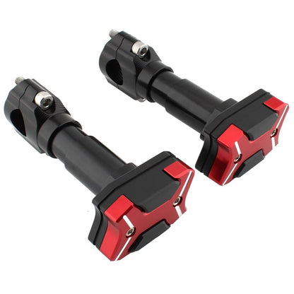 Engine Guard Crash Bar Frame Protector for Universal Motorcycle (22-30mm) Red