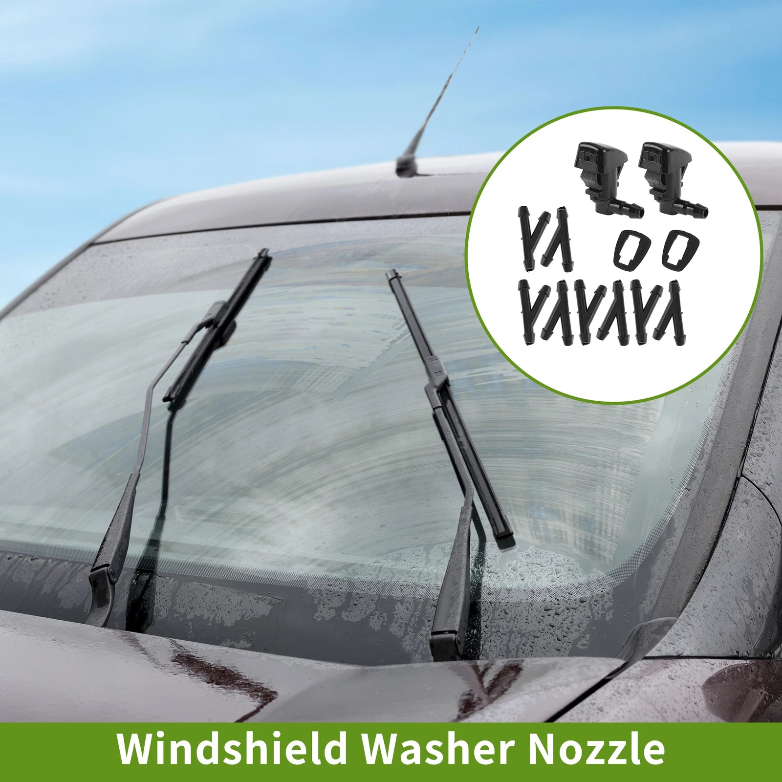 Windshield Washer Nozzle Set for Cadillac (No. 25815793)