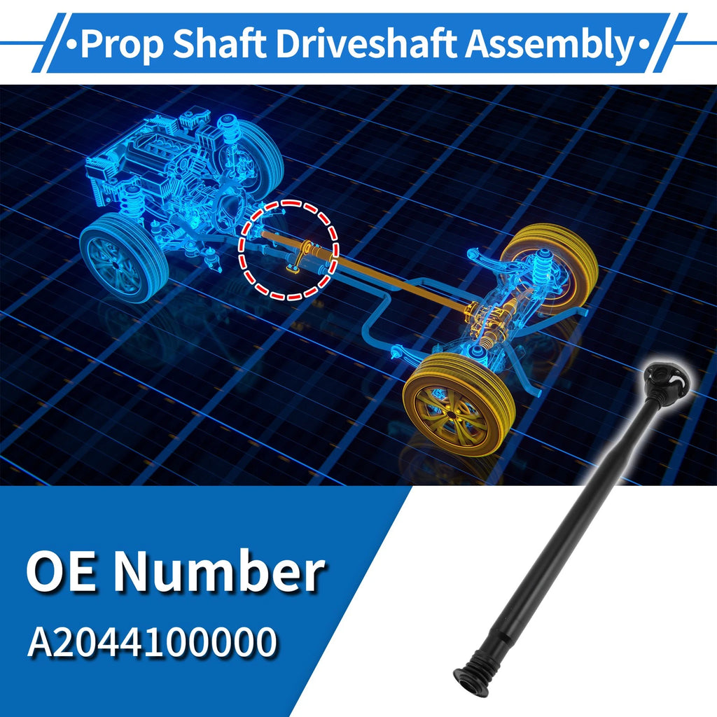 Front Drive Shaft Assembly for Mercedes-Benz C300 GL550 (2015–2016)