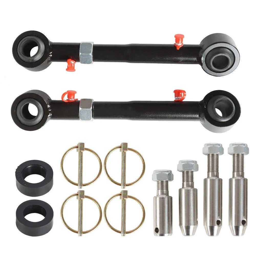 Front Sway Bar Links Disconnects for Jeep Wrangler (2007–2018) 2.5-6" Lift