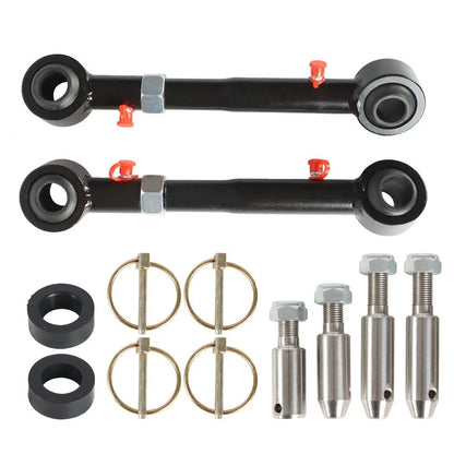 Front Sway Bar Links Disconnects for Jeep Wrangler (2007–2018) 2.5-6" Lift