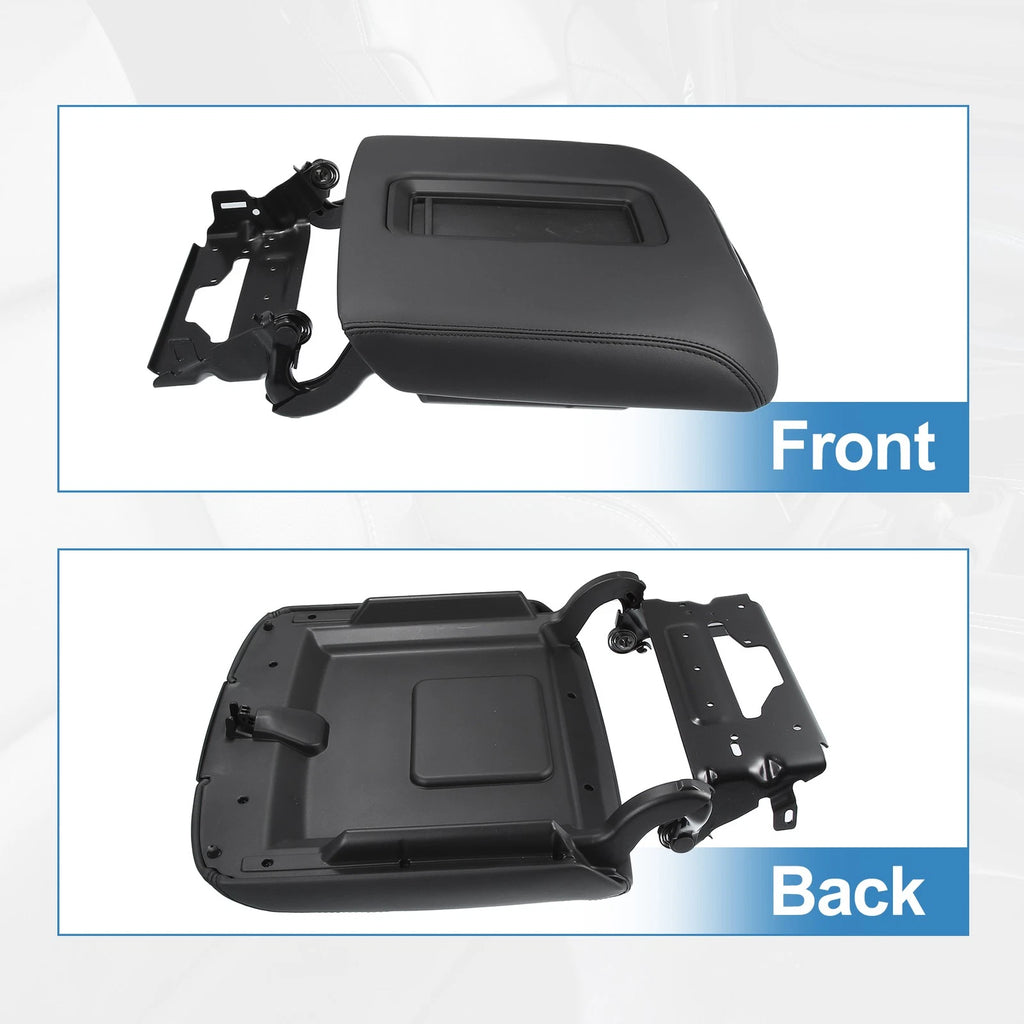 Center Console Armrest Lid Cover with Bracket for Chevy Silverado (2014–2023)