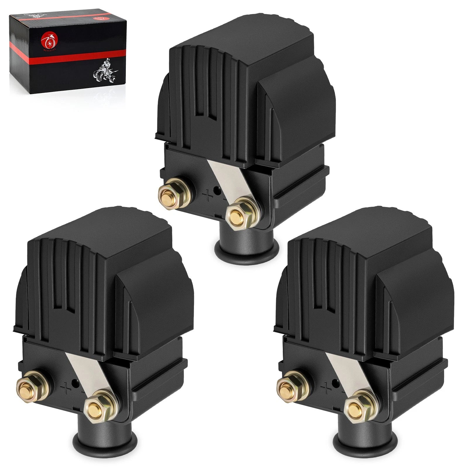 3 Pack Ignition Coil for Mercury Mariner 50-90 HP (1990–2006) 339-832757A4