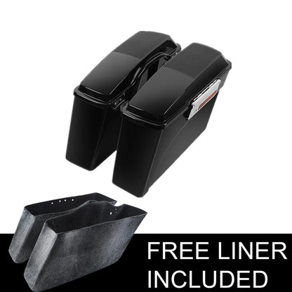 Hard Saddlebags 6x9" Speaker Lid & LED Rear Fender for Harley Touring (2009–2013)