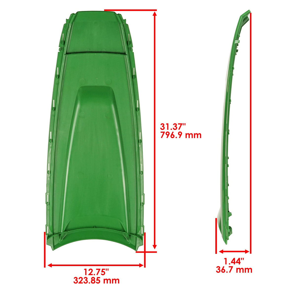Hood Panel Left Right Center Replacement for John Deere X534 X570 X580 (2013–2019)