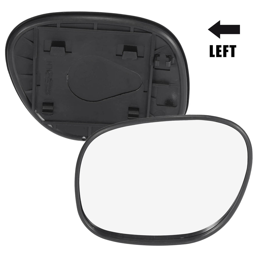 Heated Mirror Glass Backing Plate Left Side Replacement for Toyota RAV4 (2013–2018)