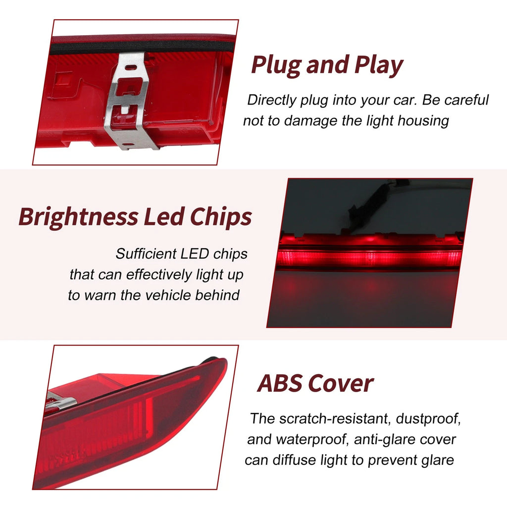 LED Third Brake Light for Ford Focus Sedan (2012–2018) BM5113A601AE