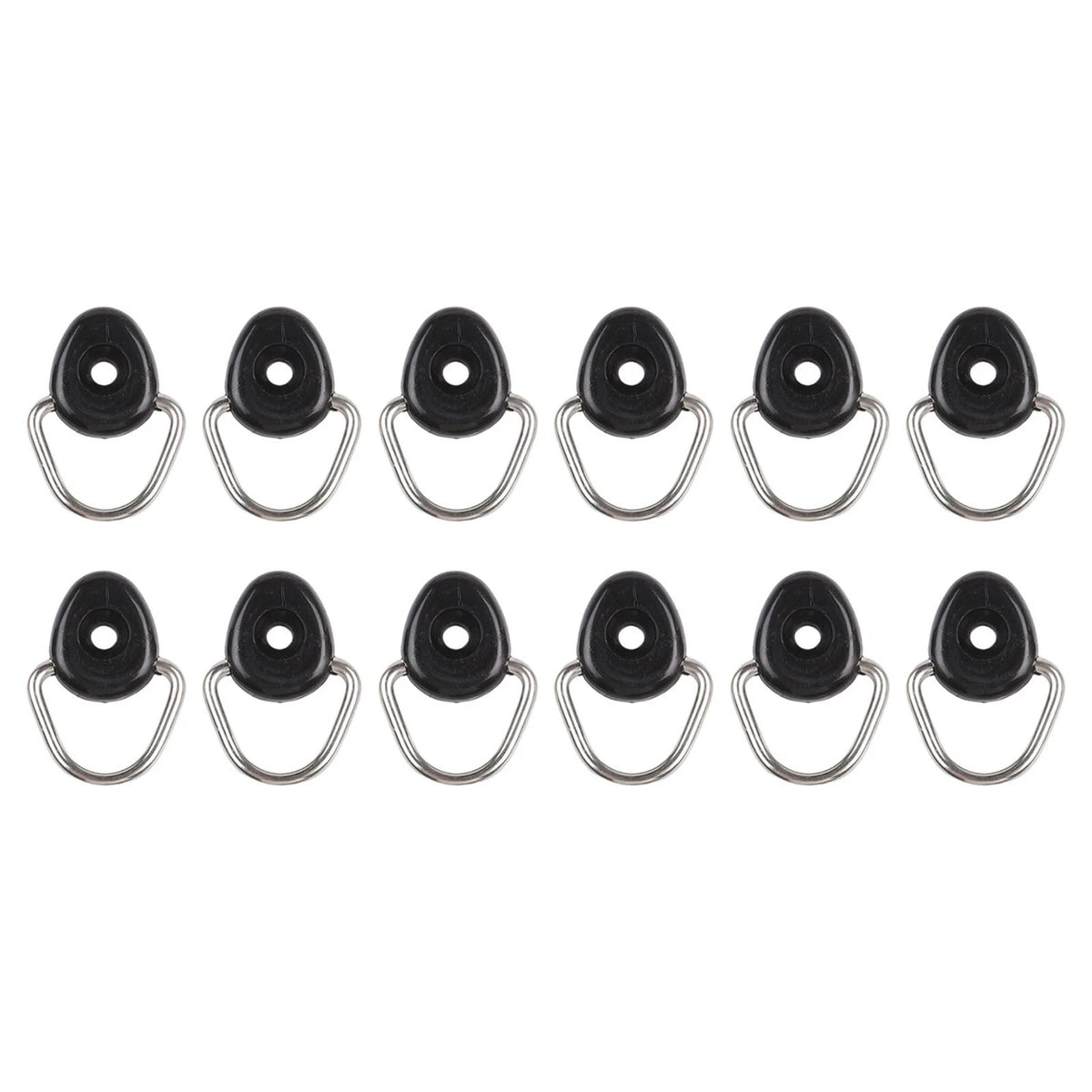 12X Nylon D Rings for Kayak and Boat Fittings