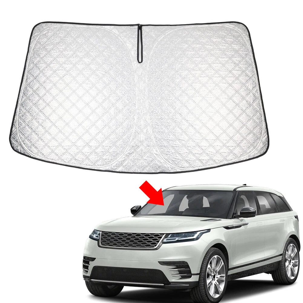 Foldable Windshield Sun Shade Visor for Land Rover Range Rover Velar (2017–2024)