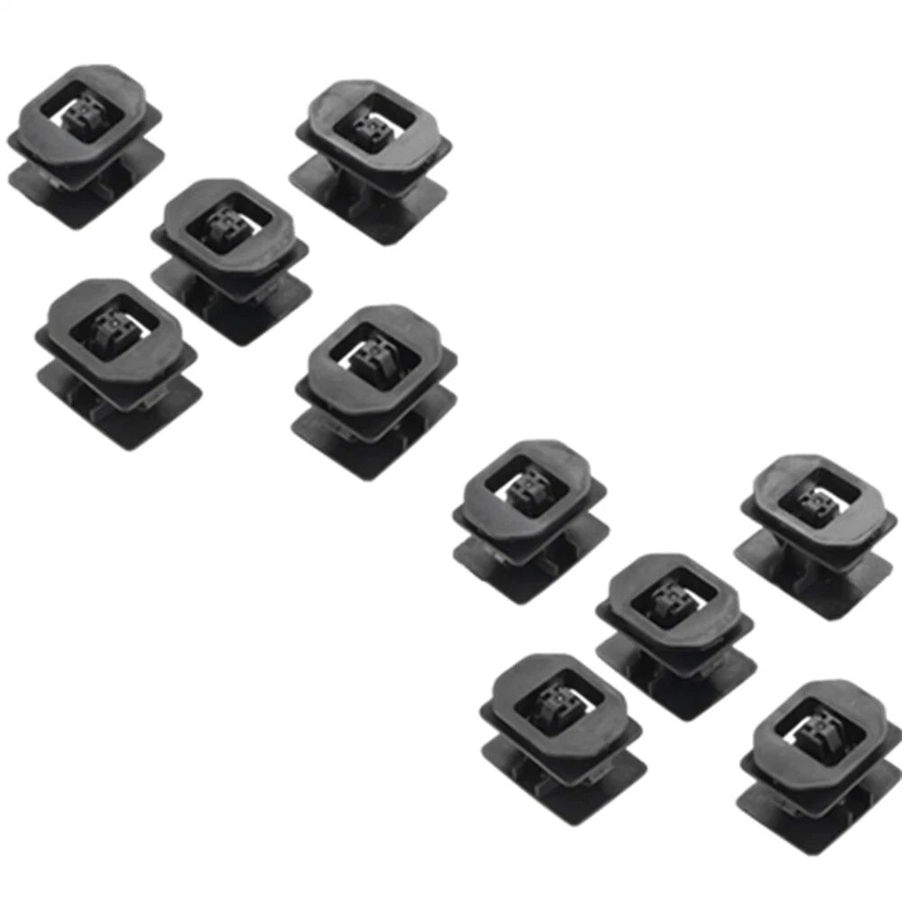 10Pcs Door Panel Moulding Trim Retainer Clips for Ford (6G1Z-5410182-A)