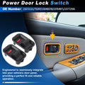 Power Door Lock Switch Set 2pcs Replacement for Chevy Avalanche (2007–2013)