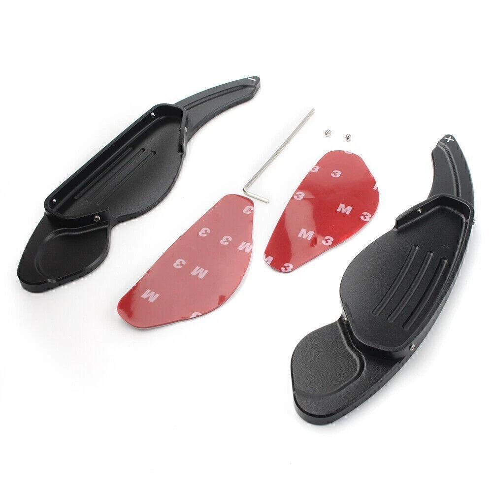 2X Steering Wheel Shift Paddle Extensions for Land Rover Jaguar
