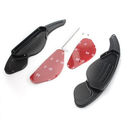 2X Steering Wheel Shift Paddle Extensions for Land Rover Jaguar
