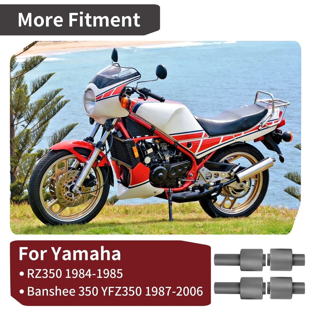 Crankcase Engine Front & Rear Mount Damper for Yamaha RZ350 (1983–1990)