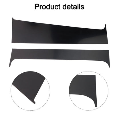 Window Cover for T5 T6 (2008–2021) Glossy Black Pillar Posts