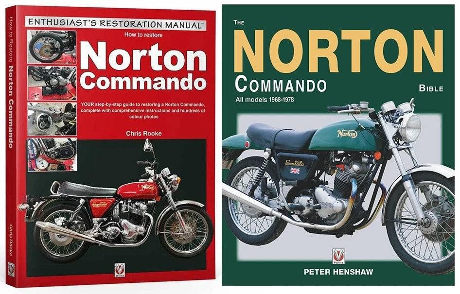 Norton Commando History & Restoration Guide 2-Book Set (1967–1977)
