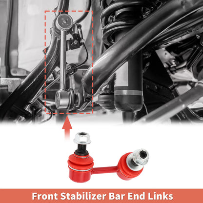 2X Front Sway Bar Links Stabilizer Kit for Toyota Tacoma (2001–2004)