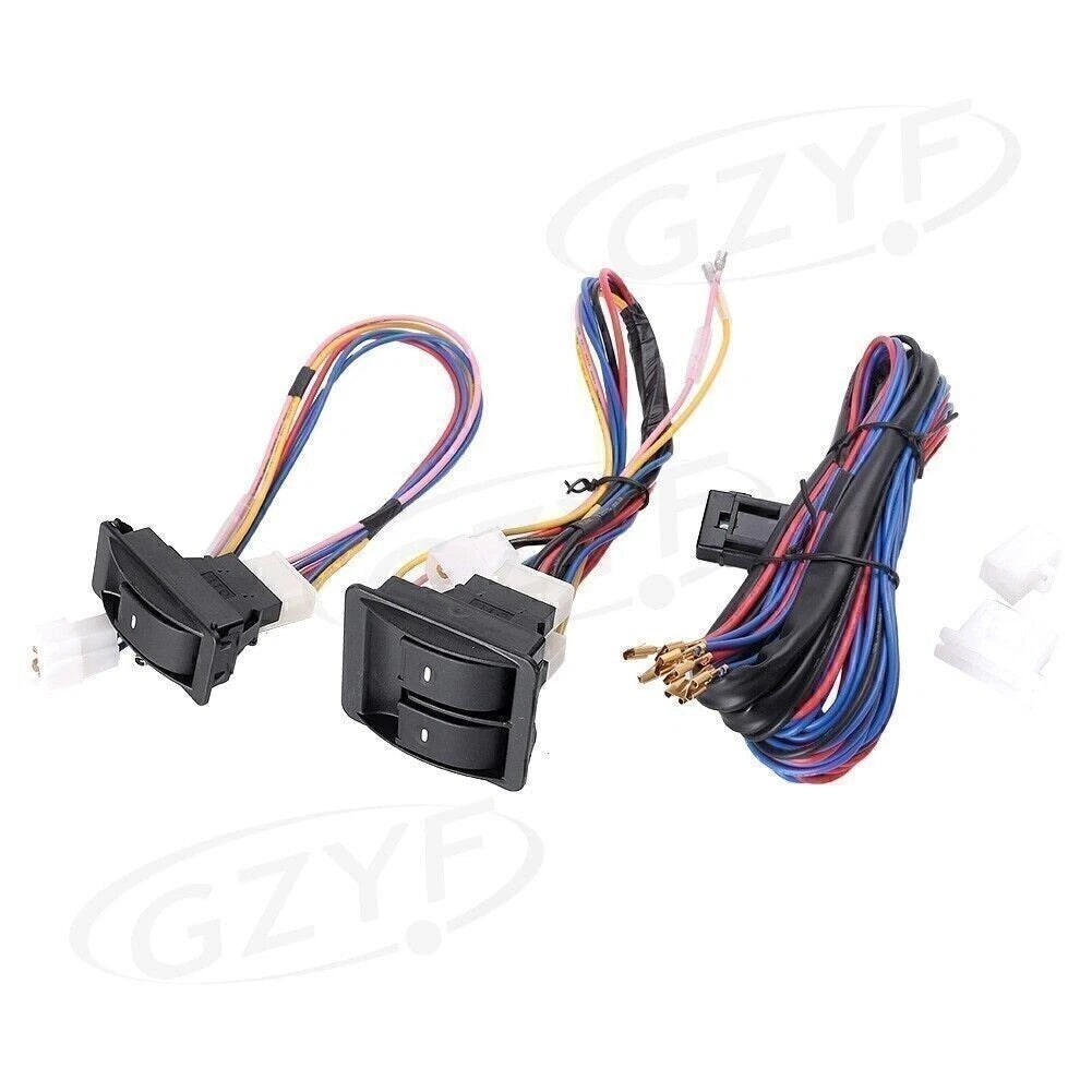 12V Wiring Harness for Universal Electric Window Switch Kits