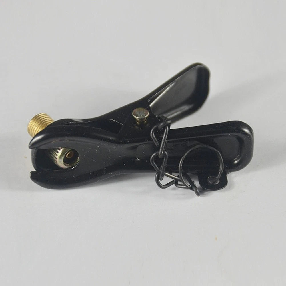 Metal Clip-On Inflator Nozzle for British Valves on Bikes and Inflatables