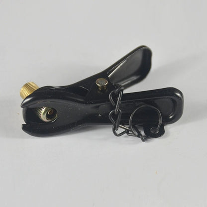 Metal Clip-On Inflator Nozzle for British Valves on Bikes and Inflatables
