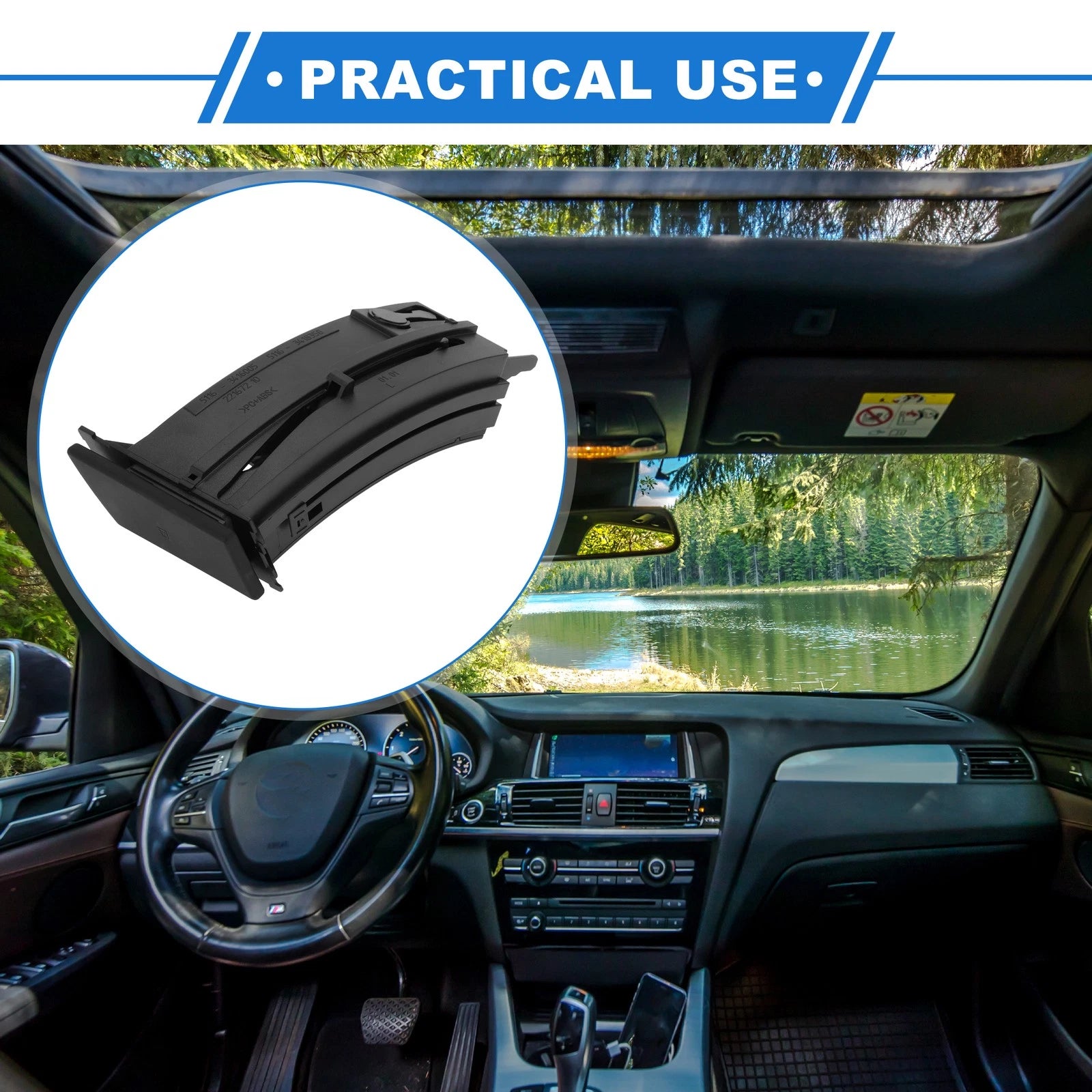 Cup Holder Replacement for BMW X3 E83 (2003–2006)