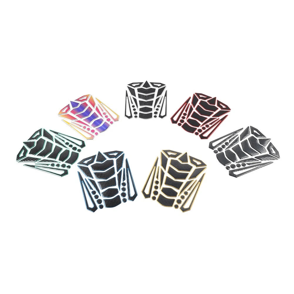 1pc Motorcycle Oil Fuel/Gas Tank Pad Cover Guard Protector Decal Sticker Grip