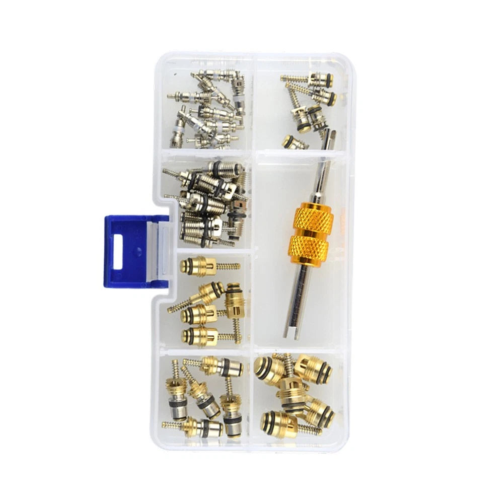 Set of 50 AC Valve Cores for R12 R134a (Universal)