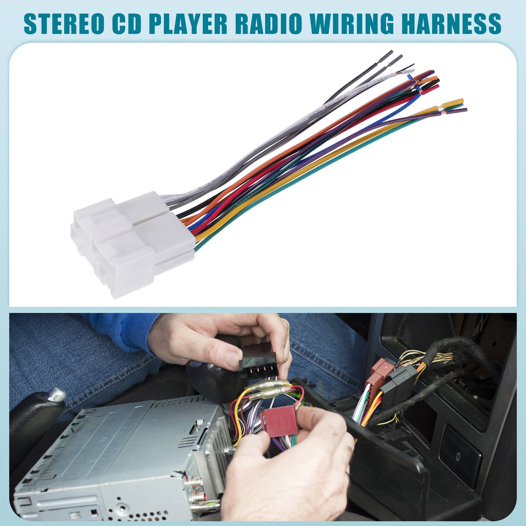 Car Stereo Radio Wiring Harness Replacement for Chevrolet (2005–2015)