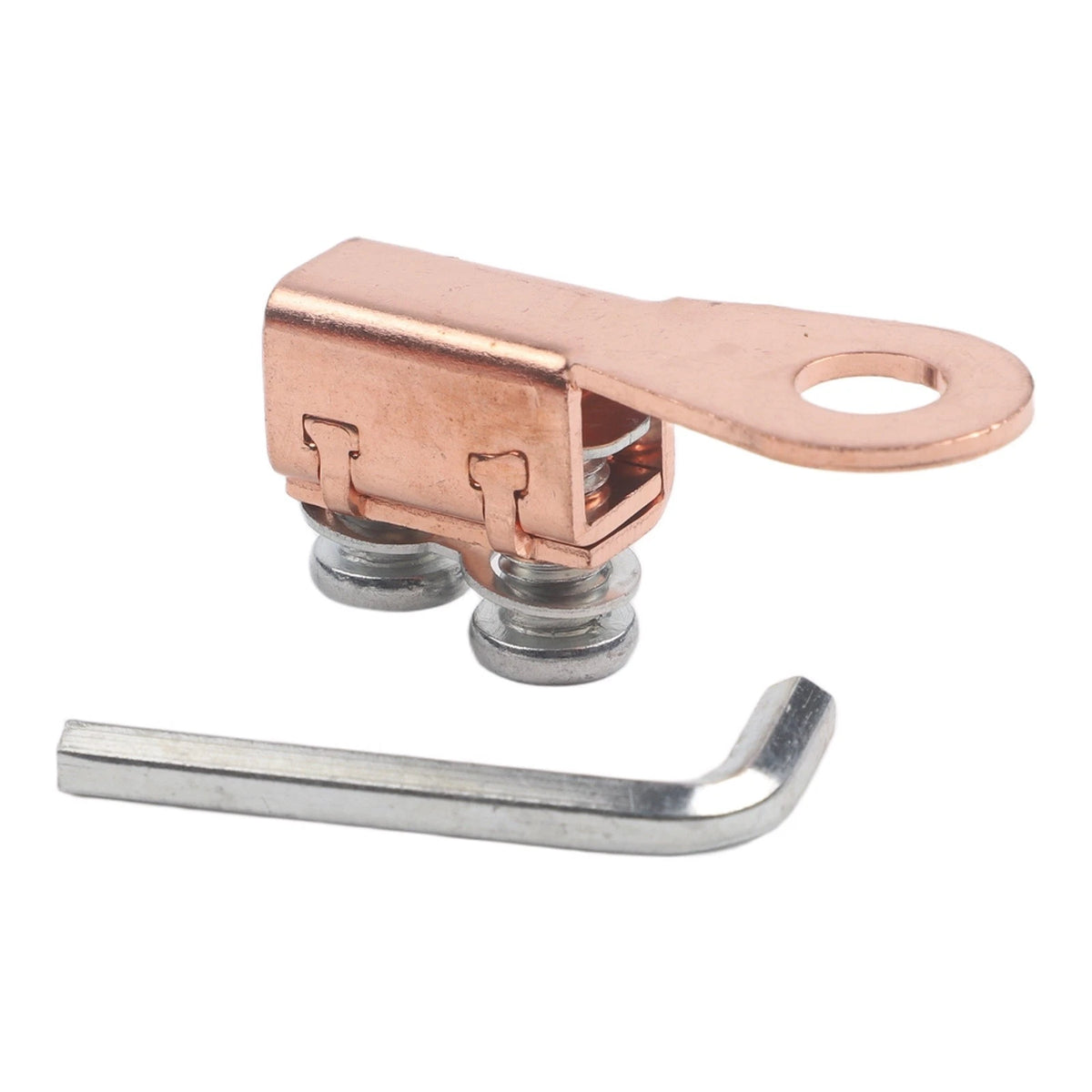 Car Battery Terminal Clamp Heavy Duty Copper with Thickened Wire Design