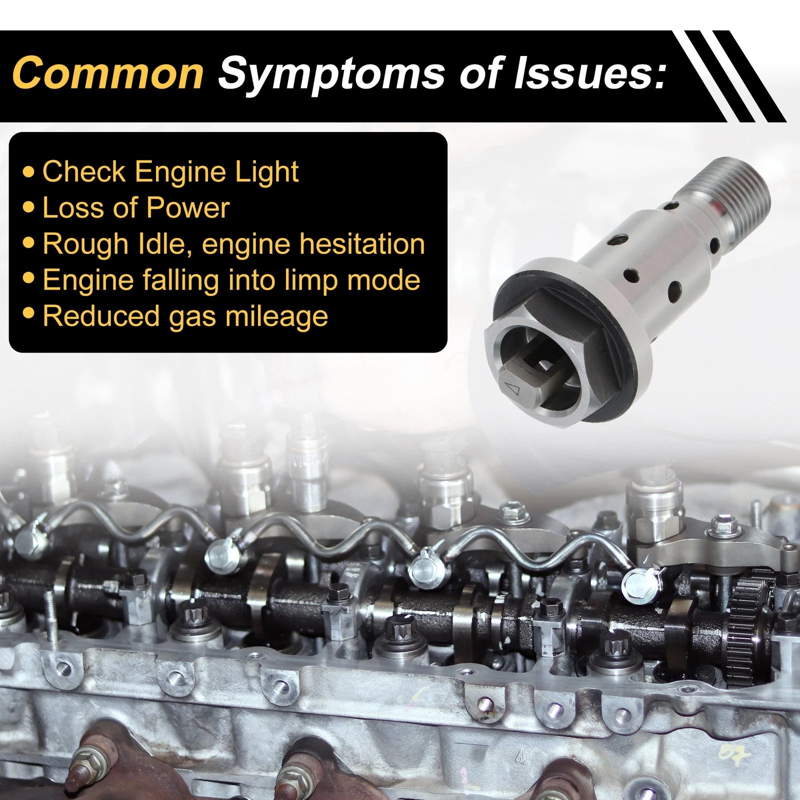 Engine Camshaft Oil Control Valve Replacement for Mercedes-Benz C230 (2008–2009)