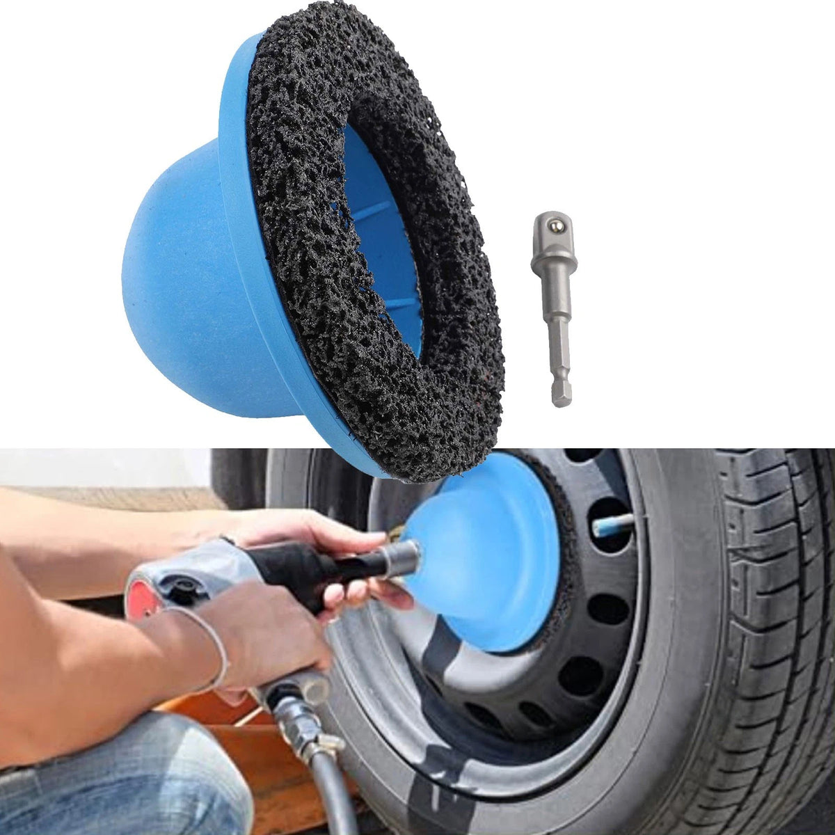 12 Inch Drive Wheel Grinder for Cleaning Wheel Hub Surfaces