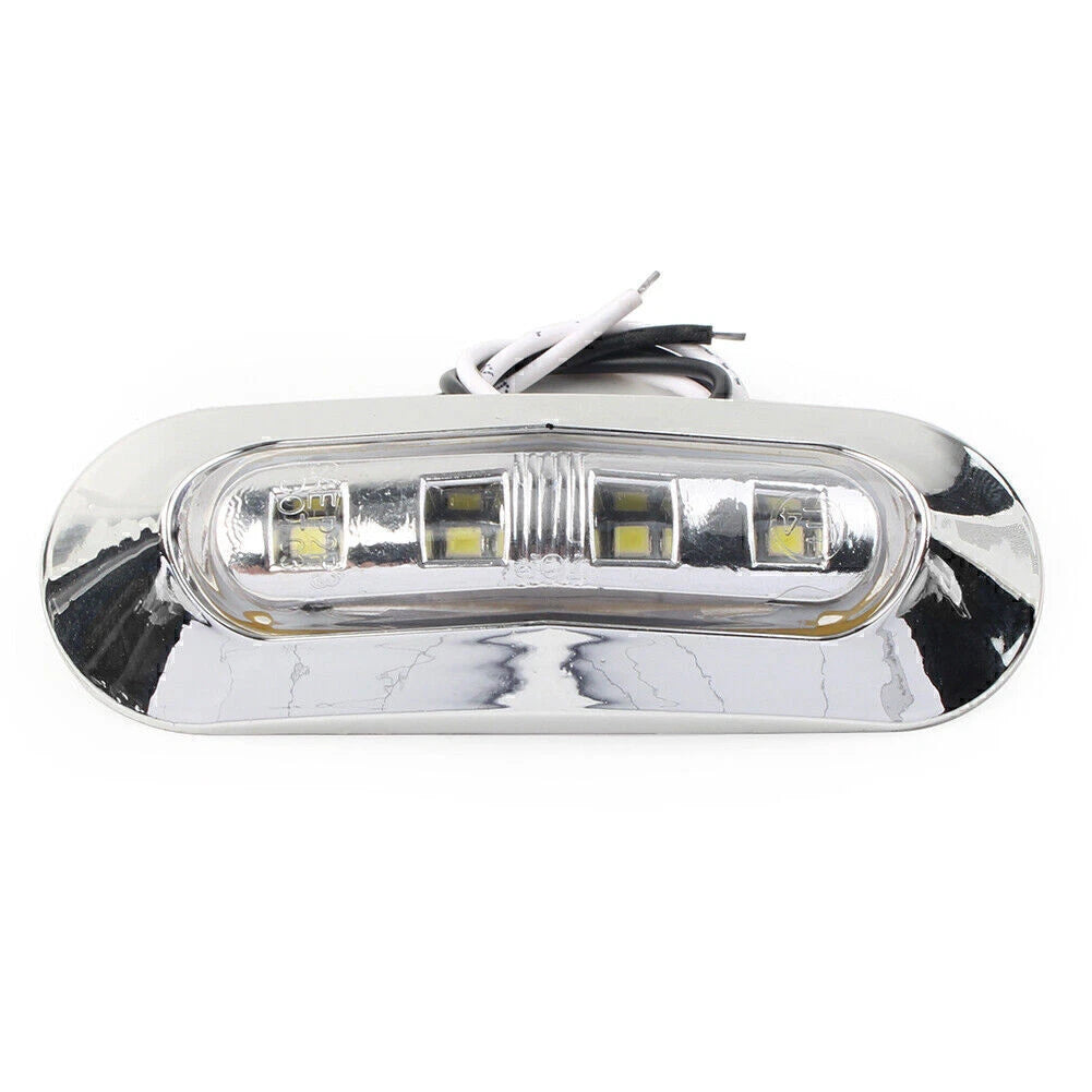 1PC LED Side Clearance Marker Light for Truck Trailer Pickup (12V 24V)