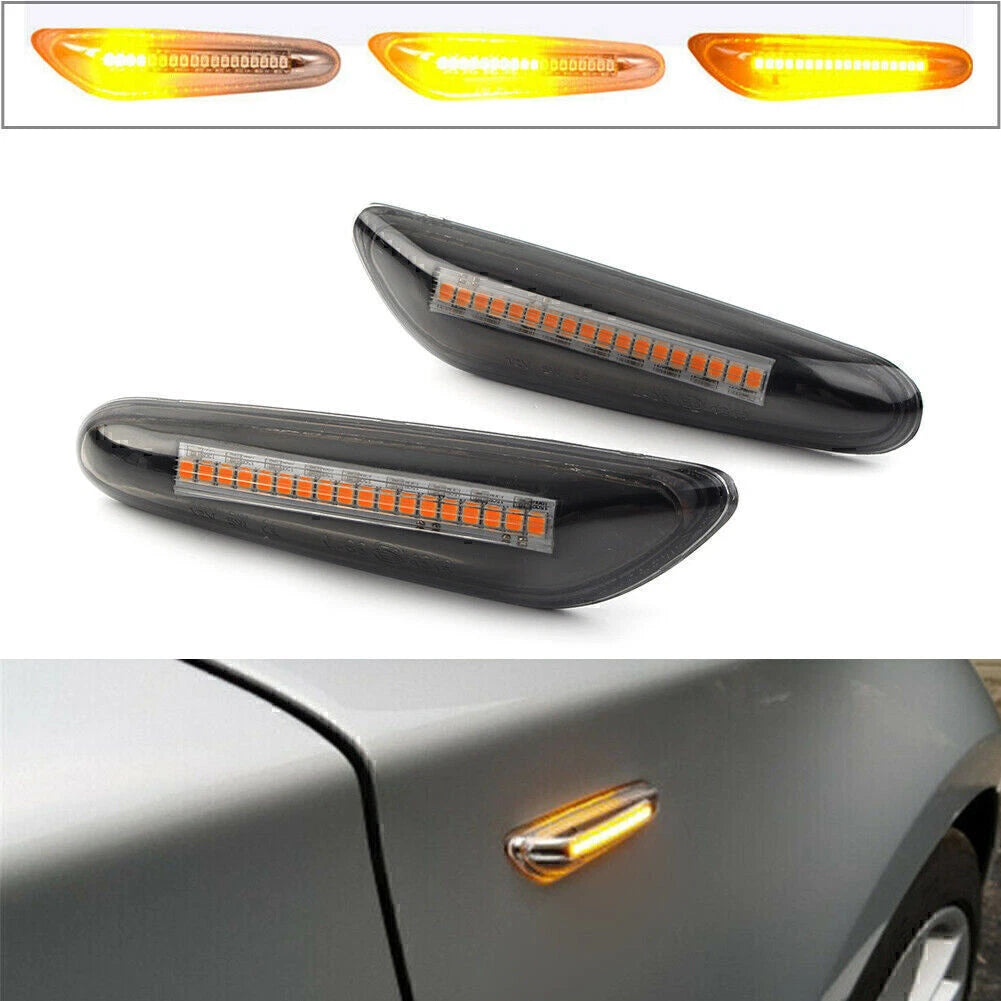 LED Turn Signal Lamps for BMW E90 E91 E92 E60 E82 E46 (2006–2013)
