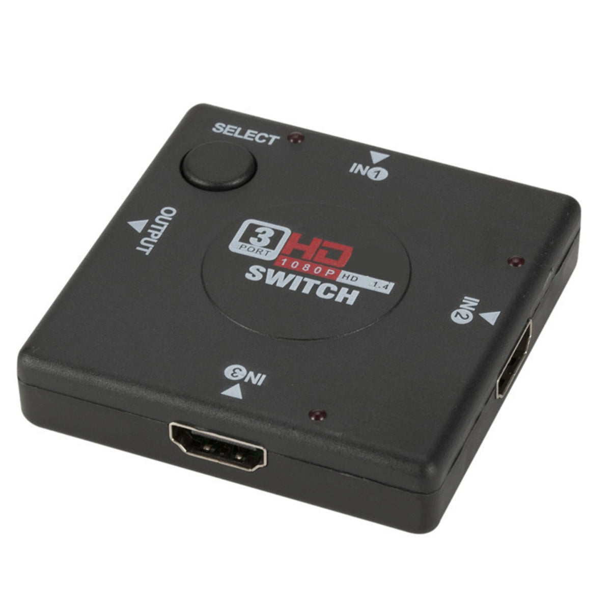 3-Port HDMI Switcher 1080p 10.2G Data Transfer Speed