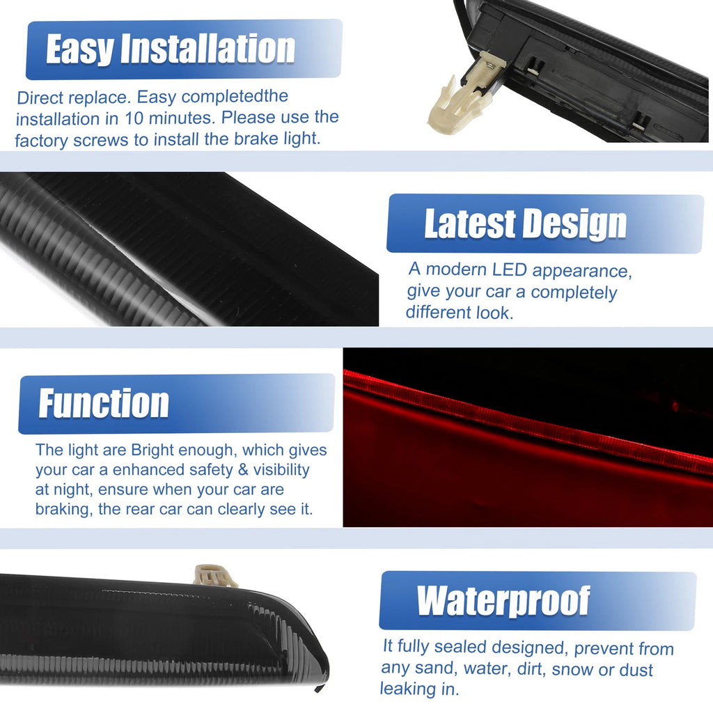 High Level Third Brake Light Replacement for Audi A3 (2015–2020)