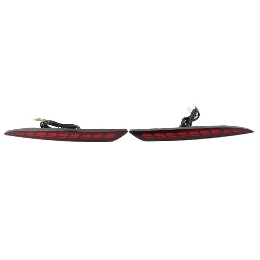3 Functions Pair Rear Brake Light Turn Signal Reflector for Tesla Model Y (2020–2022)