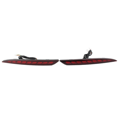 3 Functions Pair Rear Brake Light Turn Signal Reflector for Tesla Model Y (2020–2022)