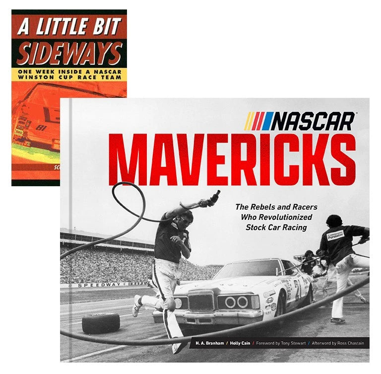 2X NASCAR Mavericks & A Little Bit Sideways Book Set