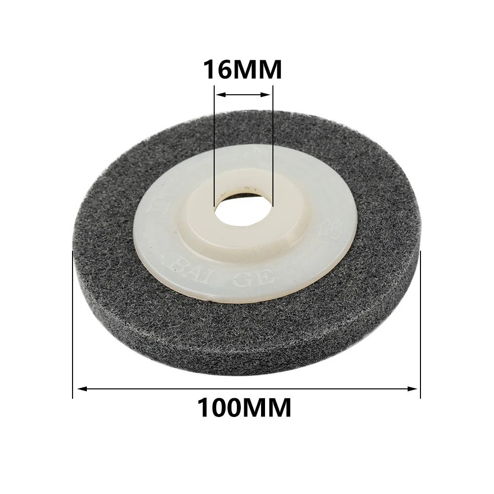 4" Nylon Fiber Buffing Wheel Polishing Disc for Angle Grinder