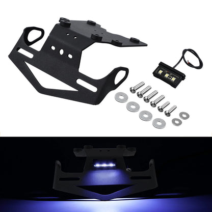 CNC Fender Tail Tidy License Plate Holder for Yamaha Tenere 700 (2019–2024)