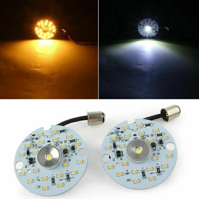 2X 1157 LED Turn Signal Light for Harley Davidson Touring