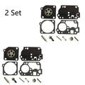 2X Carburetor Diaphragm Repair Kit for Homelite Zama RB-142 (C1U-W32, C1U-W32A)