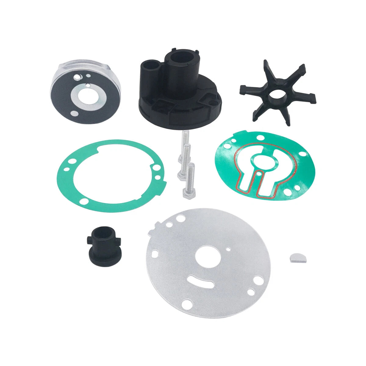 Water Pump Impeller Repair Kit for Yamaha 25HP 30HP (1996–1997) 689-W0078-A6-00