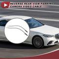 Set of 2 Reverse Rear View Parking Camera Video Cables 5Pin 0.98ft