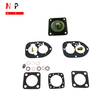 Carburetor Rebuild Kit for Volvo Penta 4 AQ BB (Fits Solex 44PA1) 856471 856472 159003