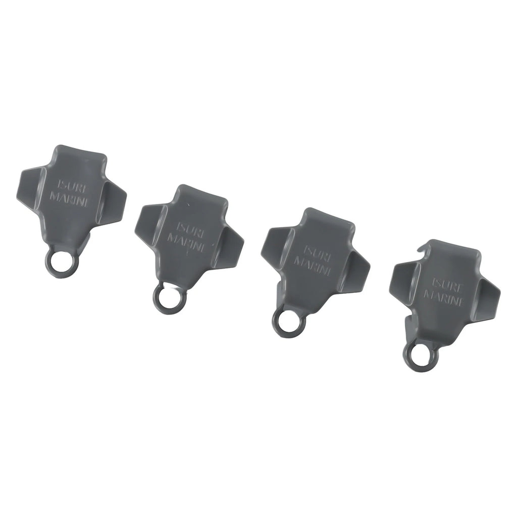 4X Pontoon Boat Rail Clips for Square Tubing